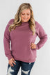 Pulse Basics Crew Neck Pullover- Orchid
