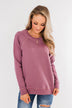 Pulse Basics Crew Neck Pullover- Orchid