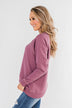 Pulse Basics Crew Neck Pullover- Orchid
