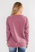 Pulse Basics Crew Neck Pullover- Orchid