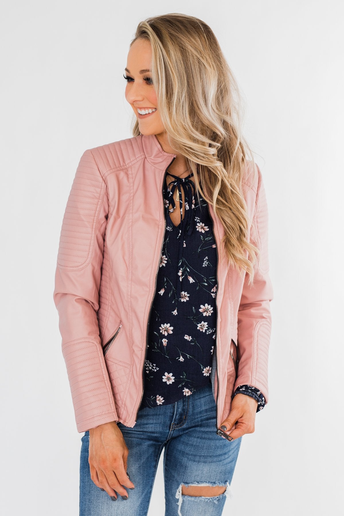 Mauve pink deals jacket