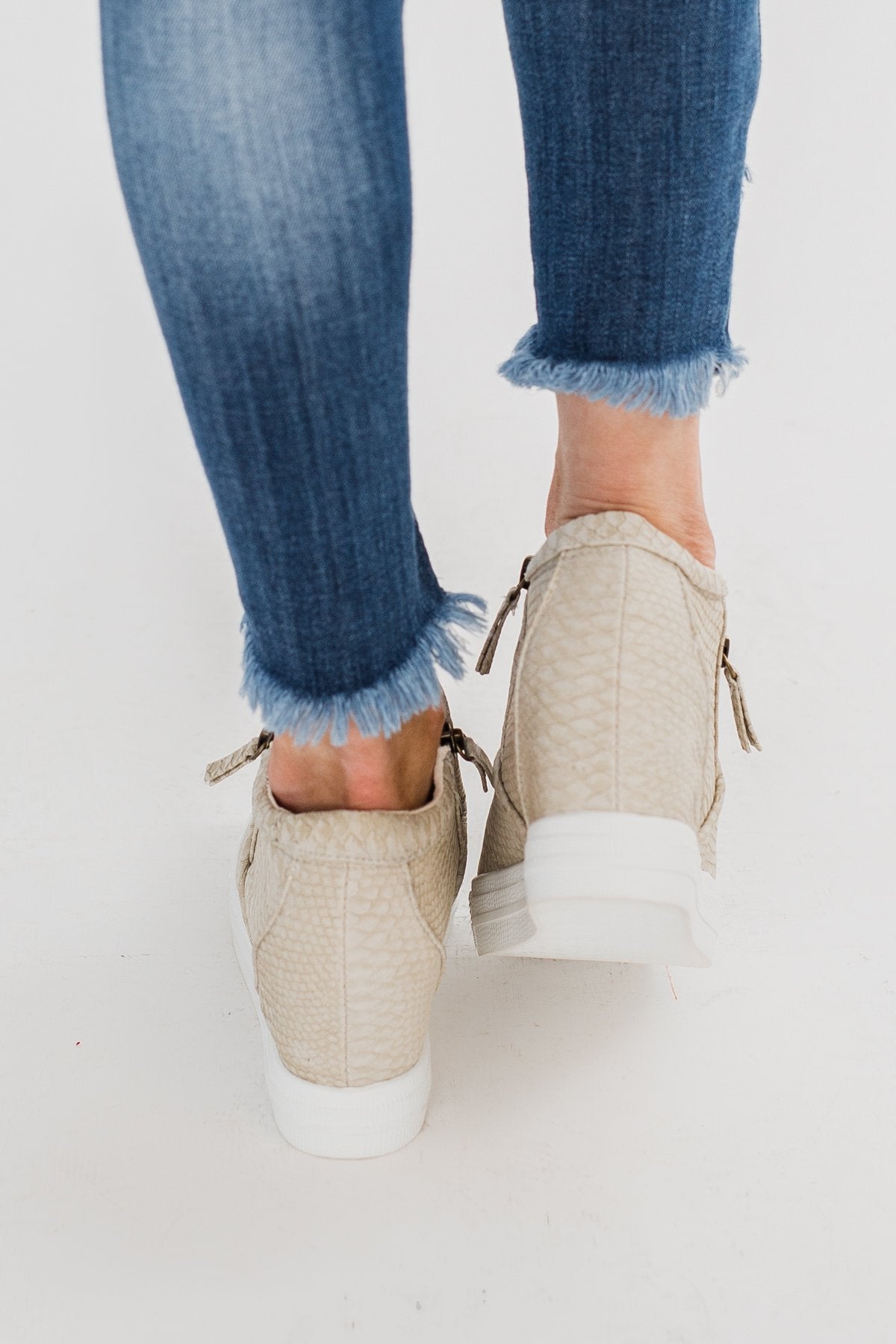 Not Rated Timmibelle Wedges- Cream