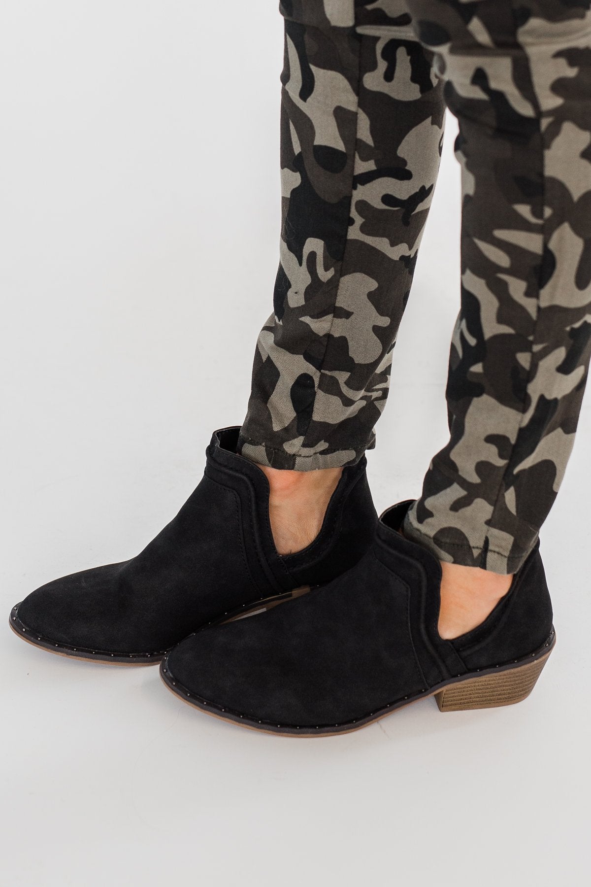 Sugar Envy Booties- Black