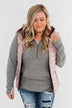 A New Journey Reversible Vest- Blush & Burgundy