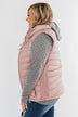 A New Journey Reversible Vest- Blush & Burgundy