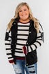 You Got it Bad Striped Top- Deep Red