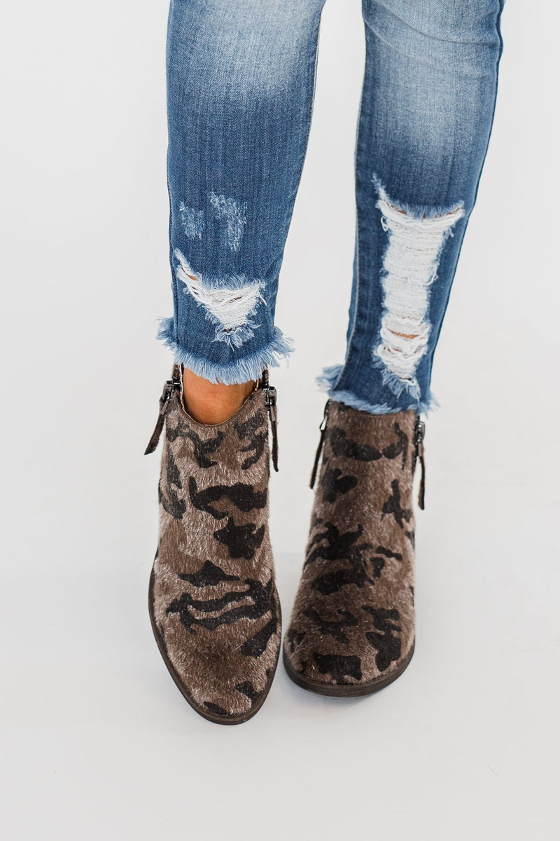 Very g twinkle leopard sales booties