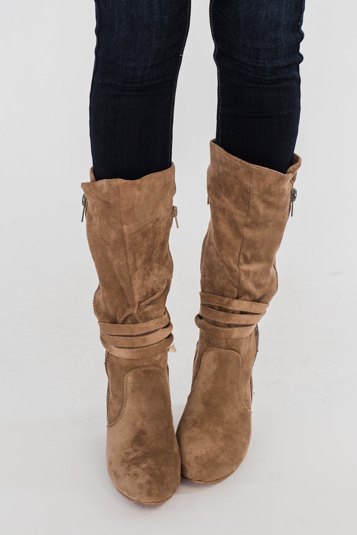 Very G Busy B Boots- Camel