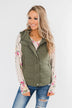 All The Love Floral Twist Top- Light Peach