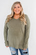 No One Like You Sweater- Olive