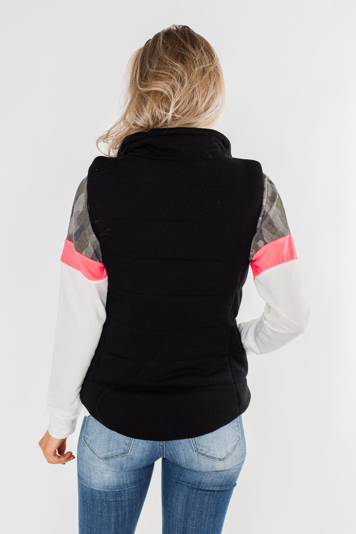 The Most Perfect Puffer Vest- Black
