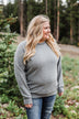 Pulse Basics Crew Neck Pullover- Dark Gray
