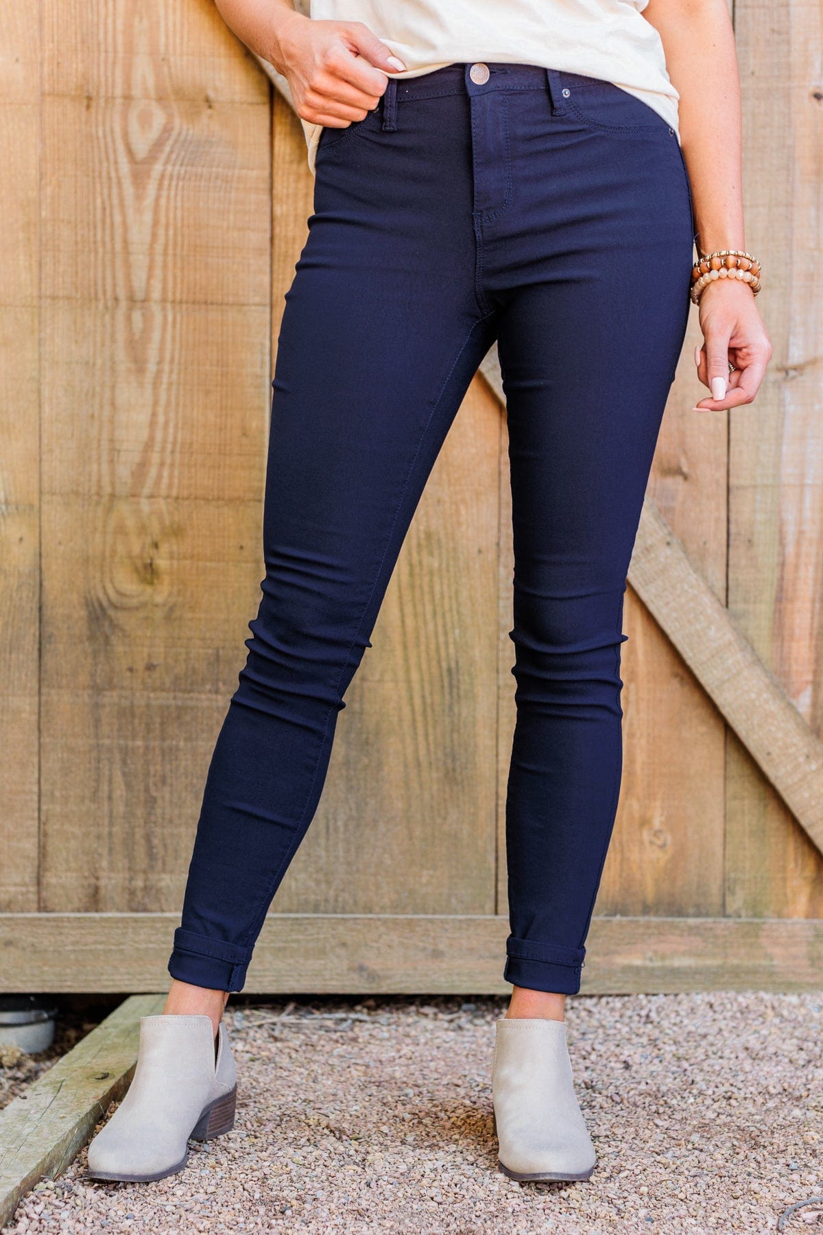 YMI Mid-Rise Jeggings- Sawyer Wash
