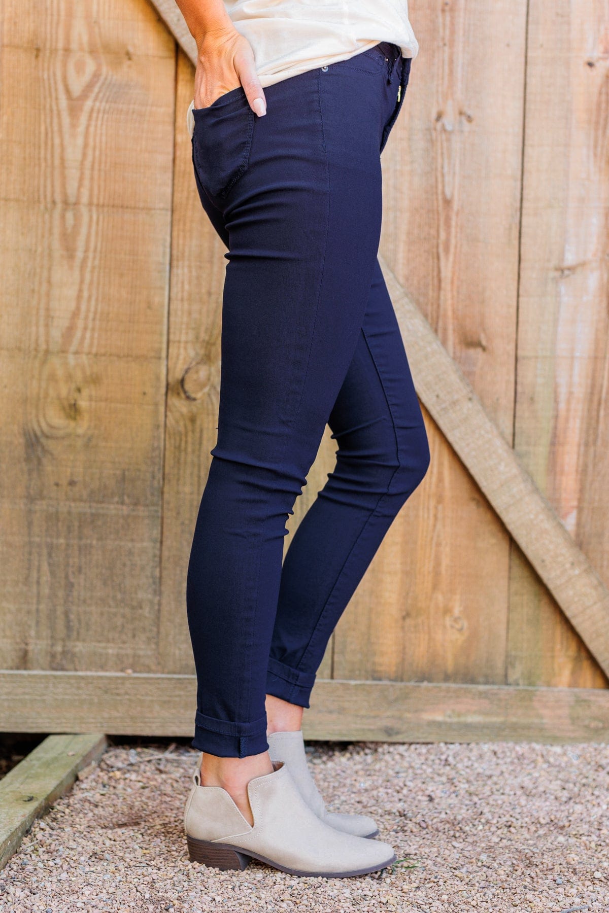 YMI Mid-Rise Jeggings- Sawyer Wash