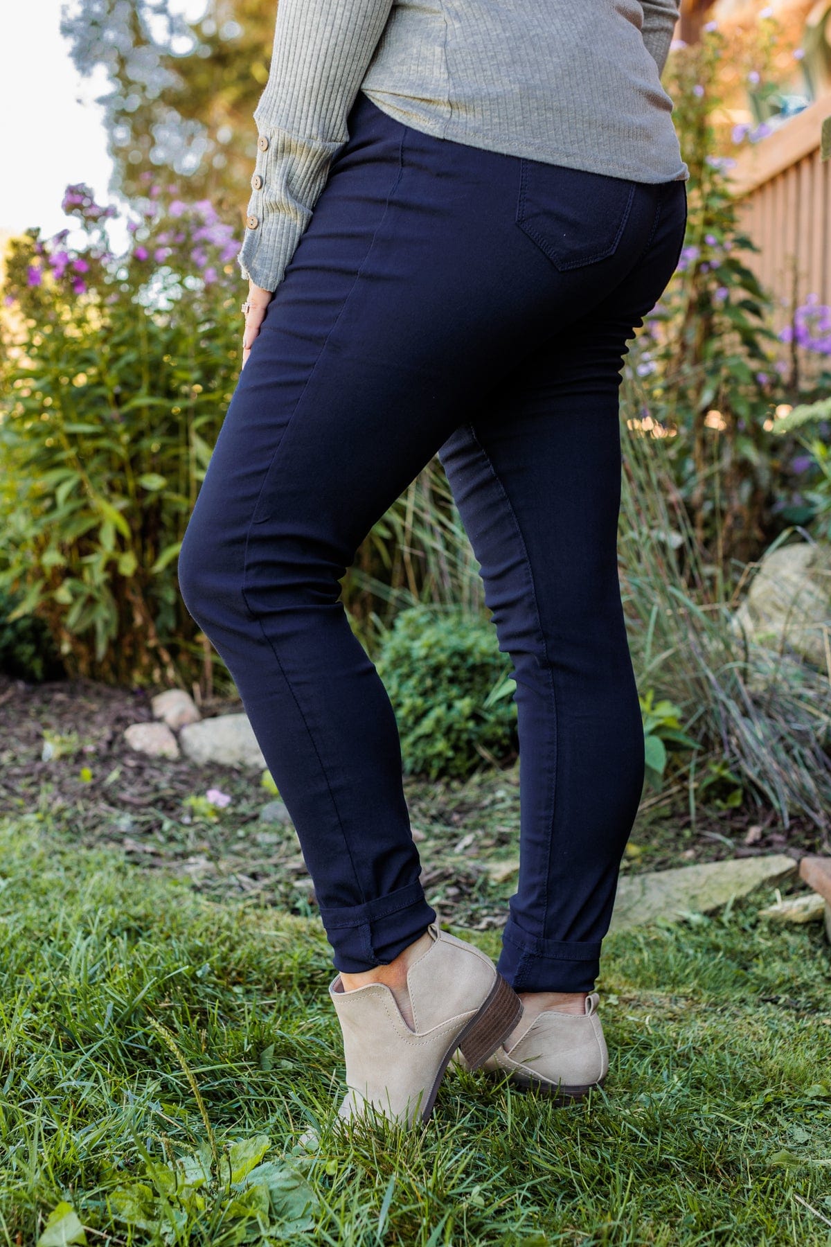 YMI Mid-Rise Jeggings- Sawyer Wash