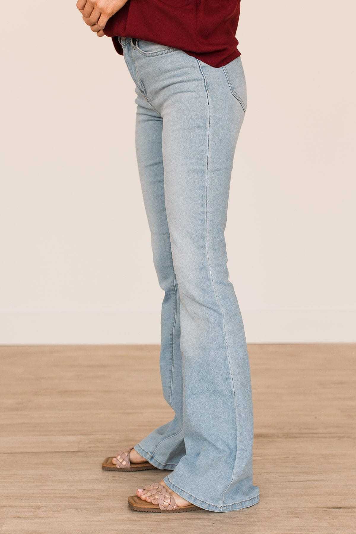 YMI High-Rise Flare Jeans- Miriam Wash