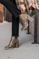 Blowfish Walker Booties- Bronze Roller Reptile