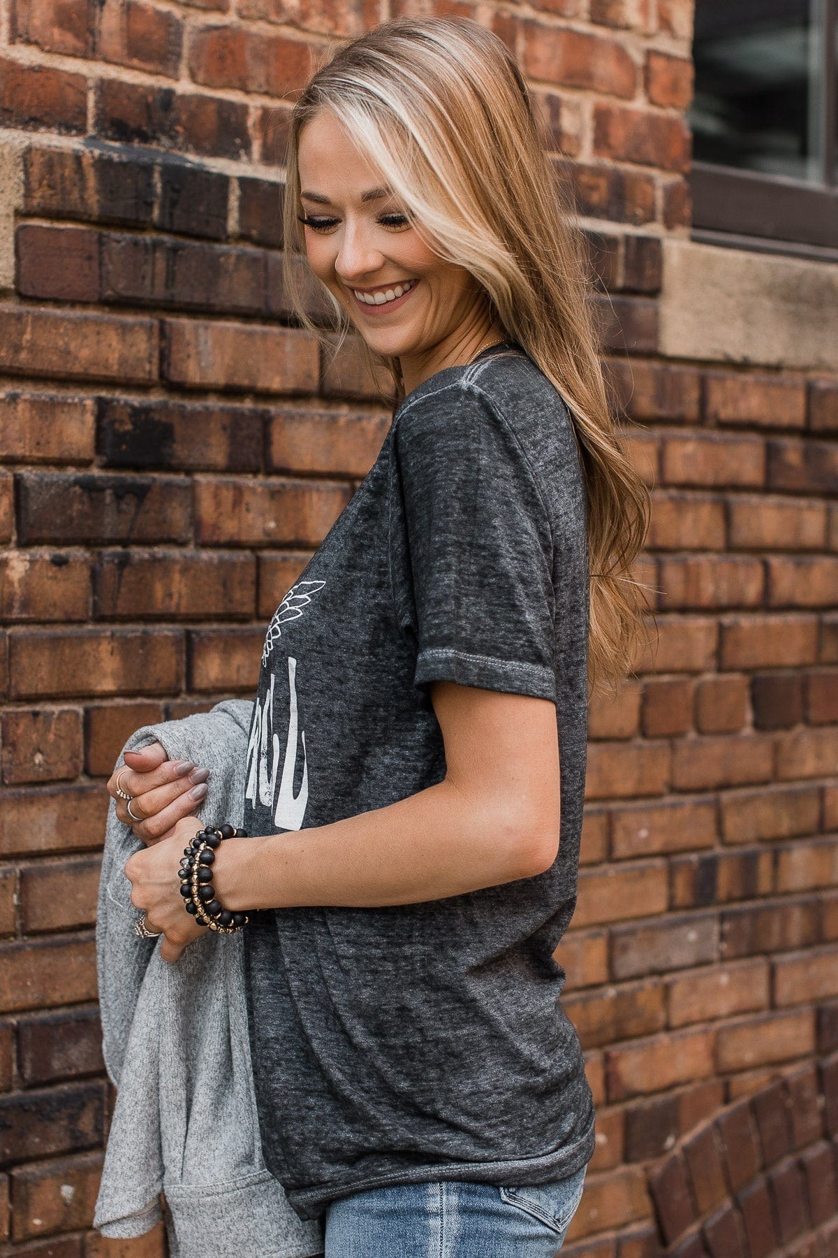 Black Ride Heathered Tee main image 0