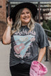 "Nashville Music City" Graphic Tee- Vintage Black