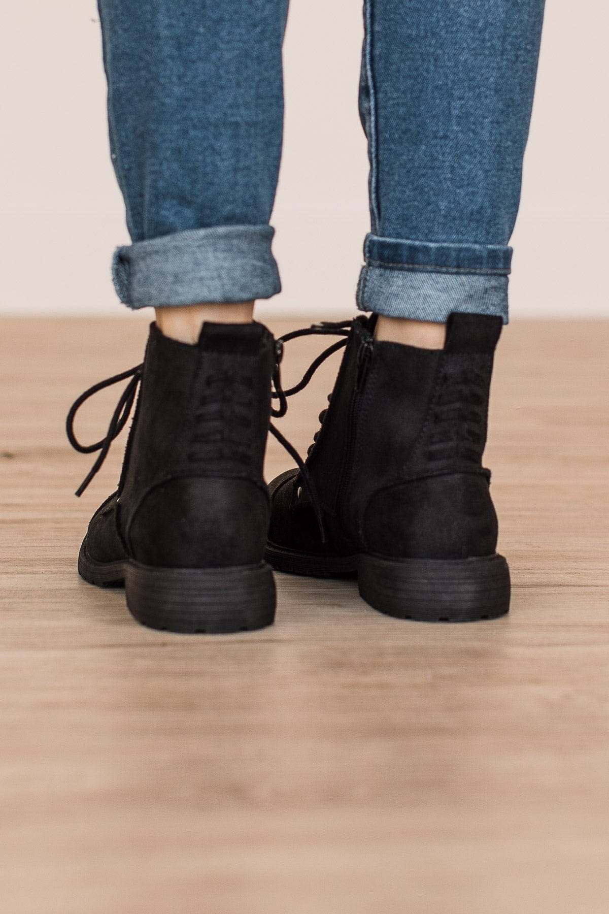 Very G Birdie Booties- Black â The Pulse Boutique
