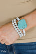 Turquoise Stone Bracelet Set