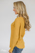 Butter Me Up Sweater- Honey Yellow