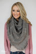 The Perfect Blanket Scarf- Grey