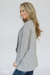 First Choice Layering Cardigan- Heather Grey