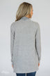 First Choice Layering Cardigan- Heather Grey