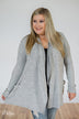 First Choice Layering Cardigan- Heather Grey