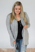 First Choice Layering Cardigan- Heather Grey