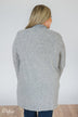 First Choice Layering Cardigan- Heather Grey