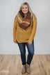 Even If Knitted Sweater- Golden Yellow