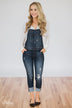 Sneak Peek- Kate Dark Wash Overalls
