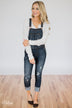 Sneak Peek- Kate Dark Wash Overalls