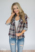 Plaid Perfection- Navy, Purple, & Olive