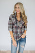 Plaid Perfection- Navy, Purple, & Olive