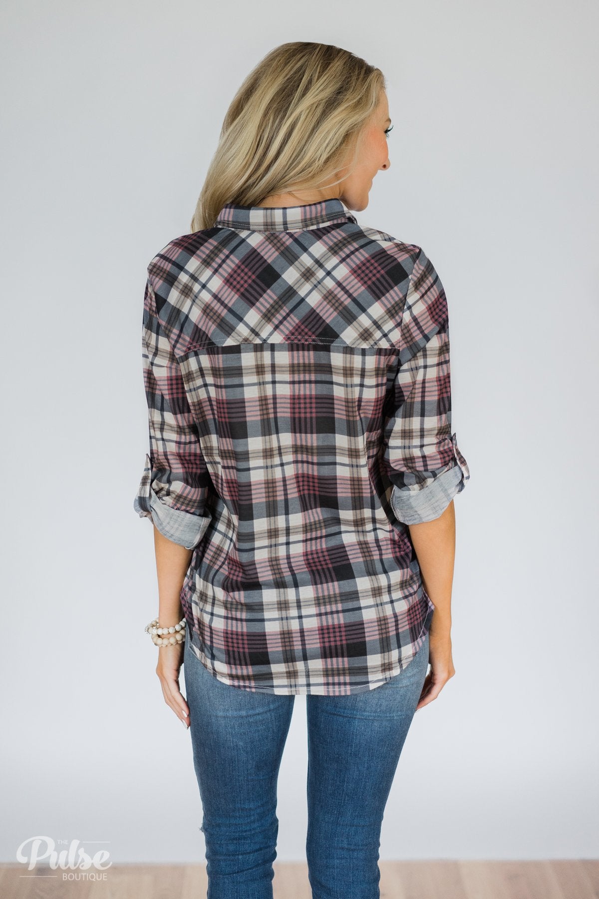 Plaid Perfection- Navy, Purple, & Olive