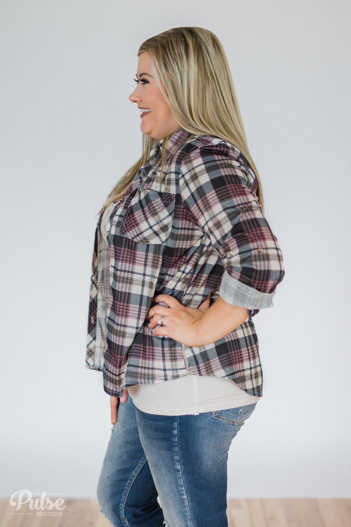 Plaid Perfection- Navy, Purple, & Olive