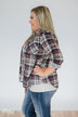 Plaid Perfection- Navy, Purple, & Olive