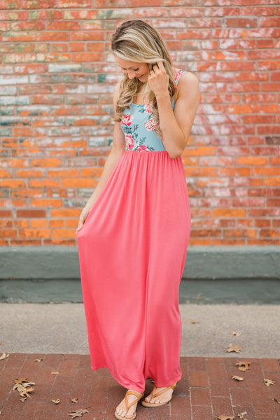 Weekend Breeze Floral Maxi Dress – The Pulse Boutique