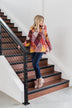 Wandering Free Printed Blouse- Purple Tones