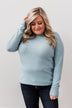 Make A Wish Knit Sweater- Sky Blue