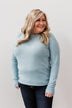 Make A Wish Knit Sweater- Sky Blue