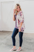 Love That I Give Floral Kimono- Purple Tones