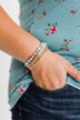 Ideal Beaded Bracelet Set- Blue Tones