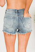 Vervet Button Fly Shorts- Emilia Wash