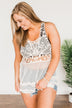 Shine Like The Sun Mesh & Lace Cover Up- Ivory