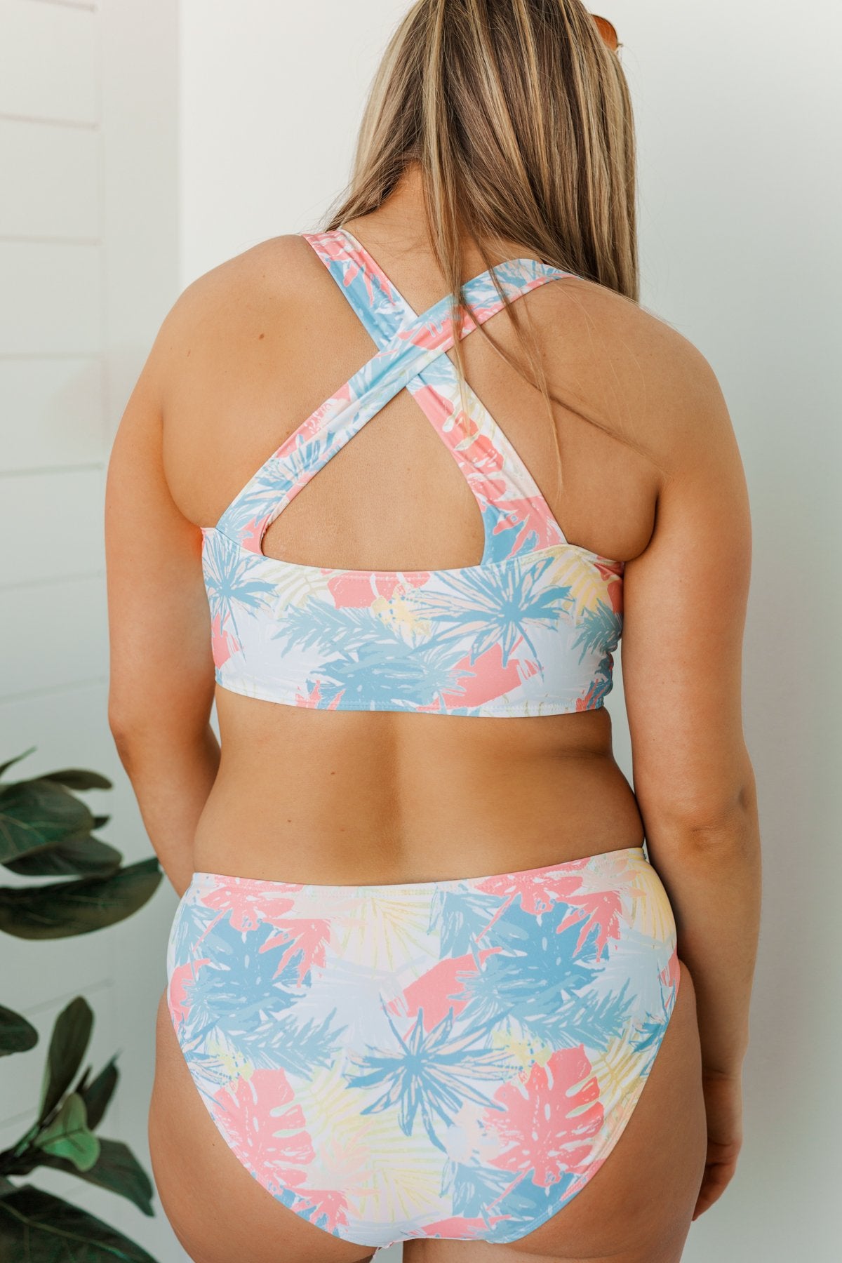 Tropical Breeze Braided Swim Top- Purple – The Pulse Boutique