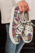 Blowfish Fruit Sneakers- Cream Ivy League Plaid